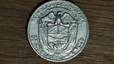 Panama - moneda de colectie greu de gasit - 1/10 balboa 1993 - impecabila !