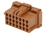 Conector Automotive MCP 2.8 Mamă Mufă Cablu 21PIN Maro