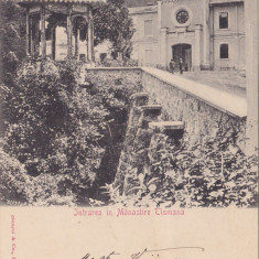 CP Tismana Intrarea in Manastire Monastire ND(1906)