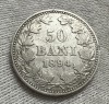 50 Bani 1894 Argint, Romania XF