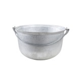 Ceaun tuci aluminiu alimentar, capacitate 7L, fund rotund / EXT 8063