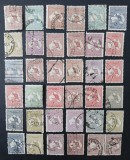 AUSTRALIA-Cangurii-lot clasic-stampilate,circulate
