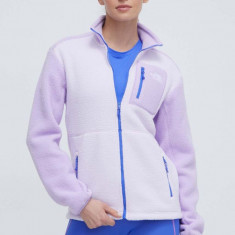 The North Face hanorac Yumiori culoarea violet, modelator