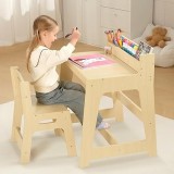 Set de Masă și Scaun pentru Copii, lemn