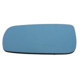 Sticla oglinda exterioara albastra stanga Audi A6 C4 (1994 - 1997) cu incalzire