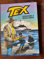 TEX, Spedizione a White Horse, carte cu benzi desenate foto