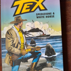 TEX, Spedizione a White Horse, carte cu benzi desenate