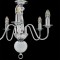 Candelabru, argintiu, 5 becuri E14 - 9