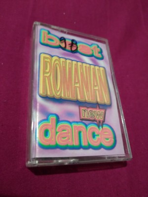 CASETA AUDIO BEST ROMANIAN DANCE RARA!! ORIGINALA foto