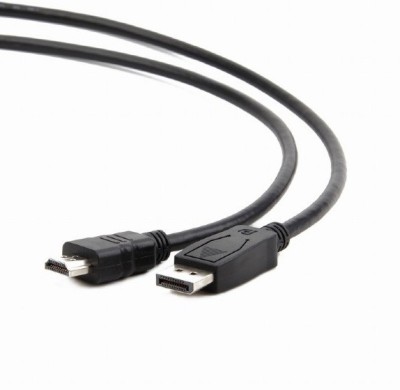 CABLU video SPACER, adaptor DisplayPort (T) la HDMI (T),4K, 3m, negru, &amp;quot;SPC-DP-HDMI-3M&amp;quot; (timbru verde 0.8 lei) foto