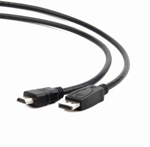 CABLU video SPACER, adaptor DisplayPort (T) la HDMI (T),4K, 3m, negru, &quot;SPC-DP-HDMI-3M&quot; (timbru verde 0.8 lei)