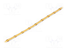 Bandă LED COB alb cald 8W/m 320 LED/m 12V POS IP20 8mm 180&deg; 3000K