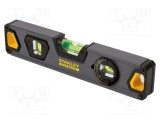 Nivelă STANLEY FATMAX&reg; 23 cm cu boloboc orizontal și vertical, indicator unghiuri
