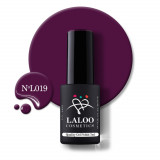 019 Dark purple Cherry | Laloo gel polish 7ml, Laloo Cosmetics