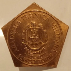 Insigna Academia Tehnica Militara Semicentenar 1949-1999