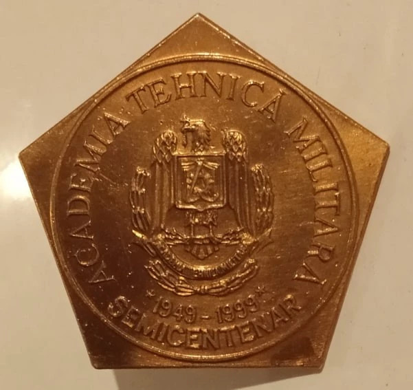 Insigna Academia Tehnica Militara Semicentenar 1949-1999