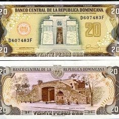 Republica Dominicana 1990 - 20 pesos oro, UNC