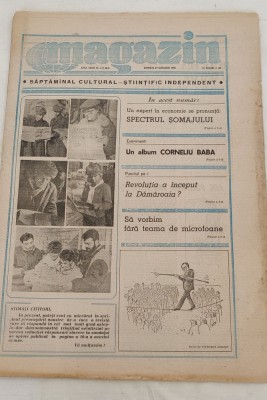 Ziarul MAGAZIN (27 ianuarie 1990) serie nouă Nr. 4 foto