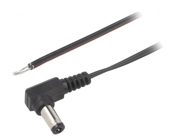 Cablu Alimentare 5.5/2.1mm Negru 1.5m