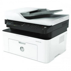 Multifunctionala Laser Monocrom HP MFP 137fnw Retea Wi-Fi A4 Alb foto