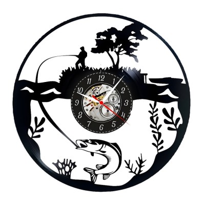 PESCAR 1- ceas de perete foto