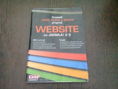 CREEAZA USOR, RAPID SI GRATIS PROPRIUL WEBSITE CU JOOMLA! 2.5 foto