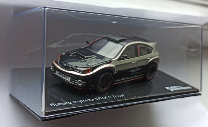 Macheta Subaru Impreza WRX STi GH 2009 Fast and Furious - IXO/Altaya 1/43