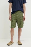 G-Star pantaloni scurți Rovic bărbați, culoarea verde