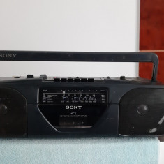 SONY RADIO CASETOFON MODEL CFS -201S , RARITATE !