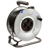 Derulator cablu electric H05Rr-F 4 prize 25 m Top Electro