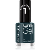 Cumpara ieftin Rimmel Super Gel gel de unghii fara utilizarea UV sau lampa LED culoare 068 Beach House Blue 12 ml