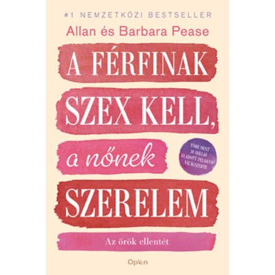 A f&amp;eacute;rfinak szex kell, a nőnek szerelem - Az &amp;ouml;r&amp;ouml;k ellent&amp;eacute;t - Barbara Pease foto
