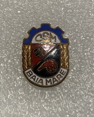 Insigna fotbal C.S.M Baia Mare foto