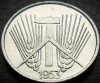 Moneda 1 PFENNIG RDG - GERMANIA DEMOCRATA, anul 1953 * cod 3703 C = UNC, Europa