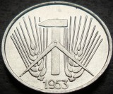 Moneda 1 PFENNIG RDG - GERMANIA DEMOCRATA, anul 1953 * cod 3703 C = UNC