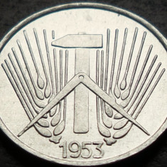 Moneda 1 PFENNIG RDG - GERMANIA DEMOCRATA, anul 1953 * cod 3703 C = UNC