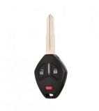 Carcasa cheie Topautochei&reg; pentru Mitsubishi Lancer Outlander Endeavor Galant 2 + 1 butoane, Oem