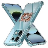 Husa antisoc pentru xiaomi redmi note 14s - airbag tpu, col&Egrave;uri ranforsate - you are enough