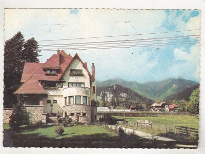 bnk cp Sinaia - Vedere - circulata - marca fixa foto