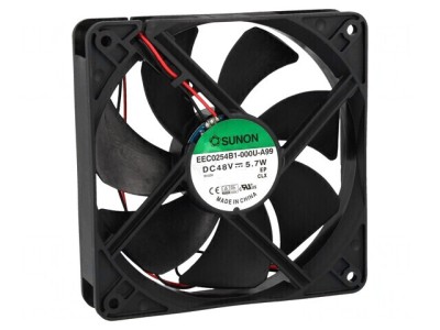 Ventilator Axial 48V DC 120x120x25mm foto