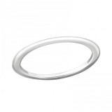 Inel argint 925 tip verigheta, marime 48