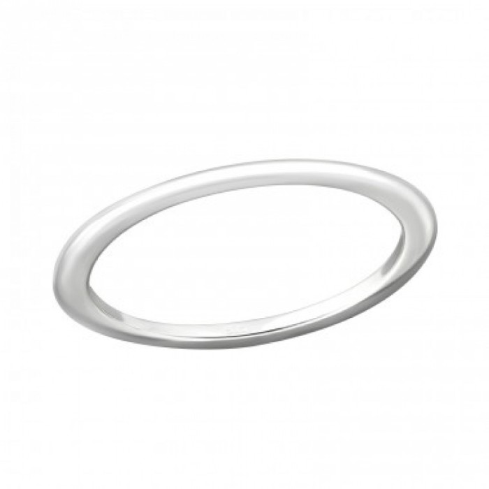 Inel argint 925 tip verigheta, marime 48