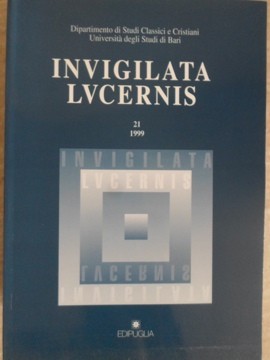 INVIGILATA LUVERNIS 21/1999-DIPARTIMENTO DI STUDI CLASSICI E CRISTIANI, UNIVERSITA DEGLI STUDI DI BARI-235555 foto
