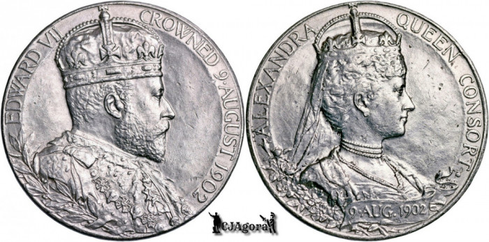 1902, &Icirc;ncoronarea Regelui Eduard al VII-lea și a Reginei - Regatul Unit