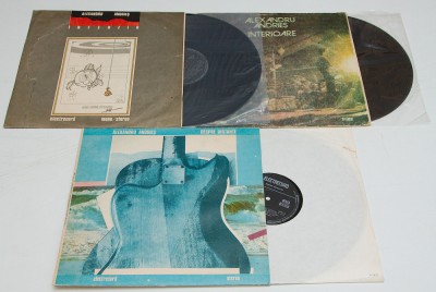 Set de 3 discuri Alexandru Andries - disc vinil vinyl LP foto