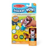 MELISSA AND DOUG SET DE JOACA AUTOCOLANTE SI STAMPILA CU CATELUS REINCARCABILA SuperHeroes ToysZone