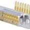 Conector D-Sub 15-Pin Soclu Tată PCB 90&deg; THT