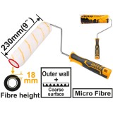 Trafalet 230 mm fibra 18 mm exterior - Ingco HRHT042302D