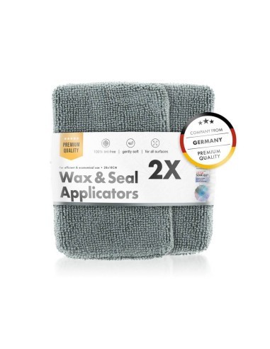 Aplicator microfibră pentru ceară și sealant Chemicalworkz Wax and Seal Applicators set 2 buc