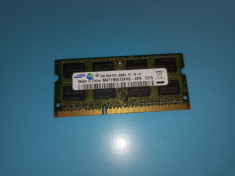 Memorie laptop DDR3 2Gb 1066Mhz PC3-8500S Samsung foto